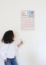 【予約商品】じぶんでつくるカレンダー2027